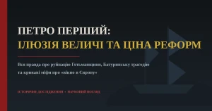 Петро перший: реформи, міфи та вся правда про царя