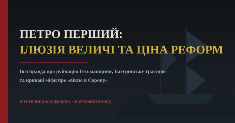 Петро перший: реформи, міфи та вся правда про царя