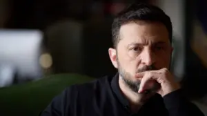 Володимир Зеленський під час відеозвернення