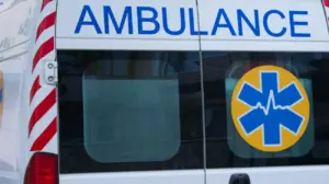 Наслідки удару по АЗС у Салтівському районі Харкова