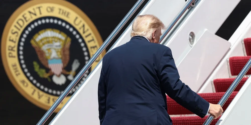 Погрози президента США Дональда Трампа втрачають вплив на союзників і ворогів (фото: REUTERS/Evelyn Hockstein)