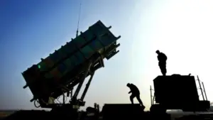 Зенітний ракетний комплекс Patriot під час навчань