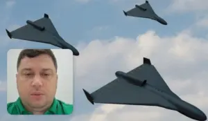 Реактивний безпілотник типу «Шахед» (ілюстративне фото)