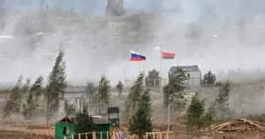 Військовослужбовці та техніка на полігонах Лосвідо і Стародорожський під час навчань ОДКБ у Білорусі